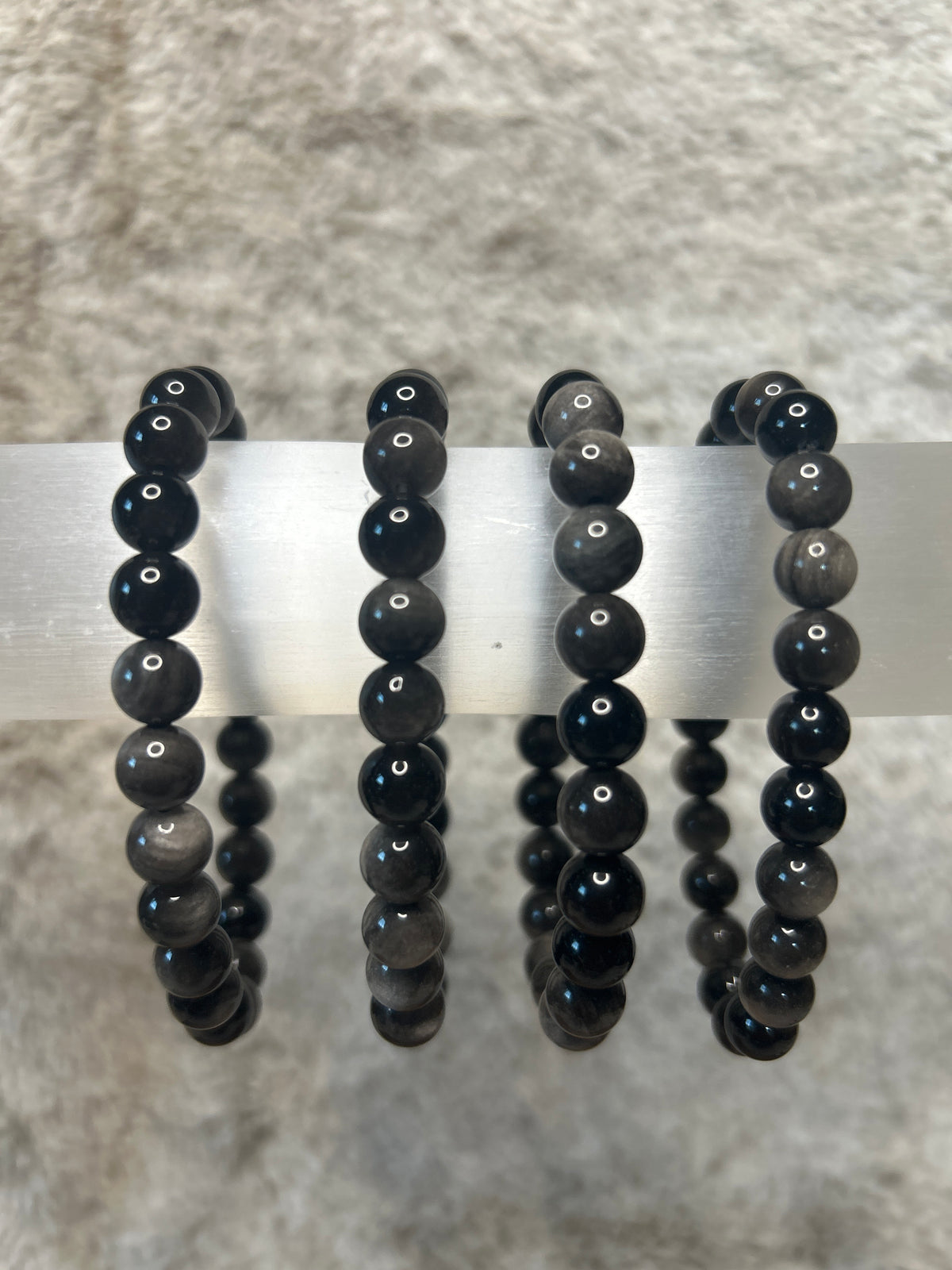 Silver Shein Obsidian