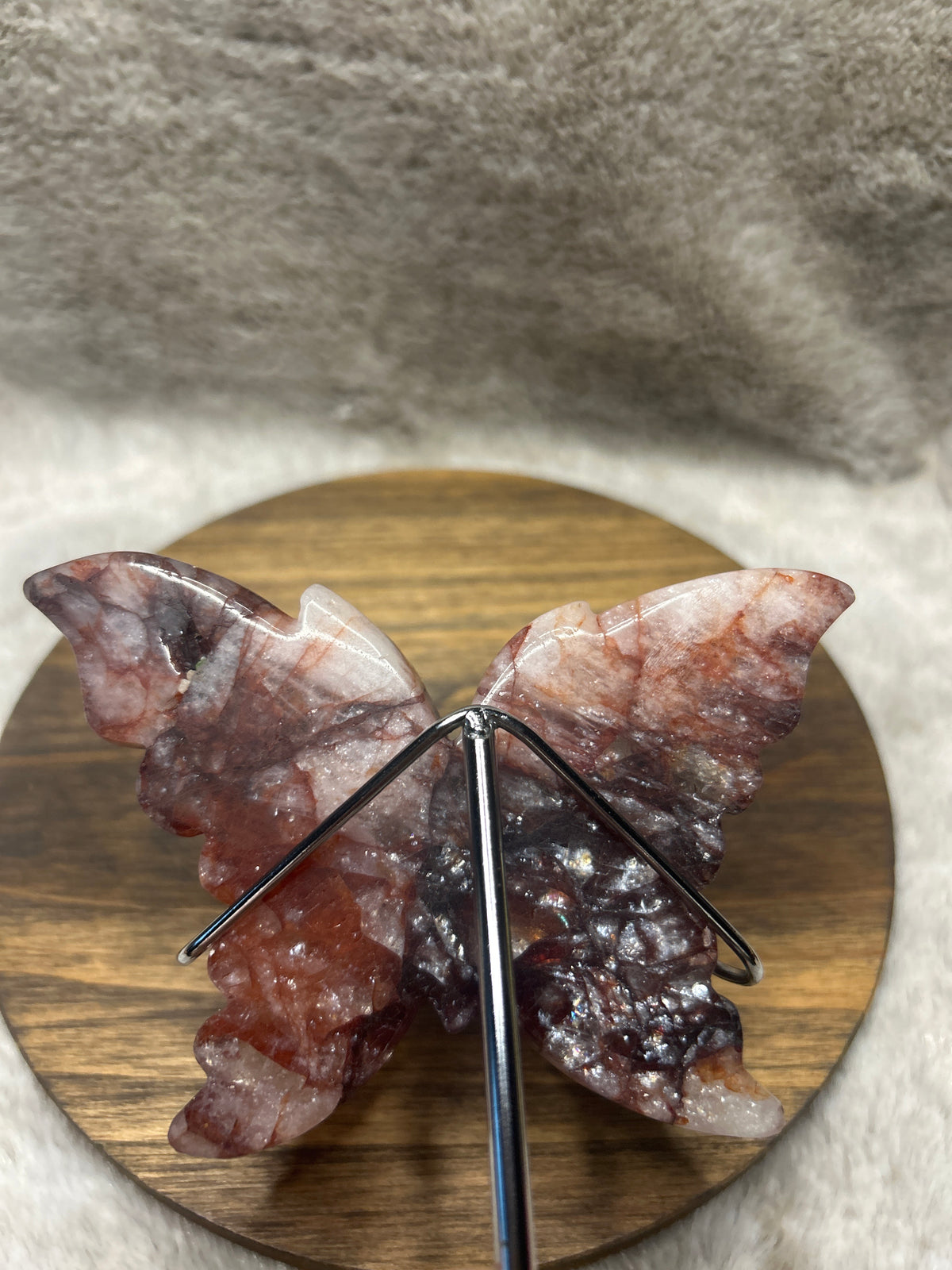 Fire Quartz Butterfly