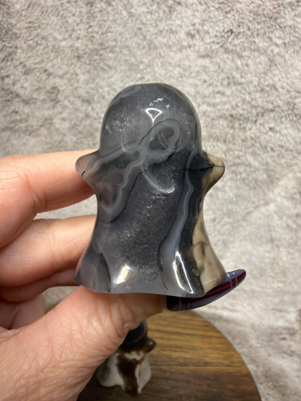 Volcano Agate Ghost
