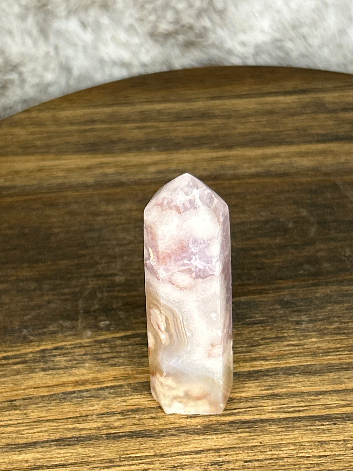 Flower Agate Amethyst