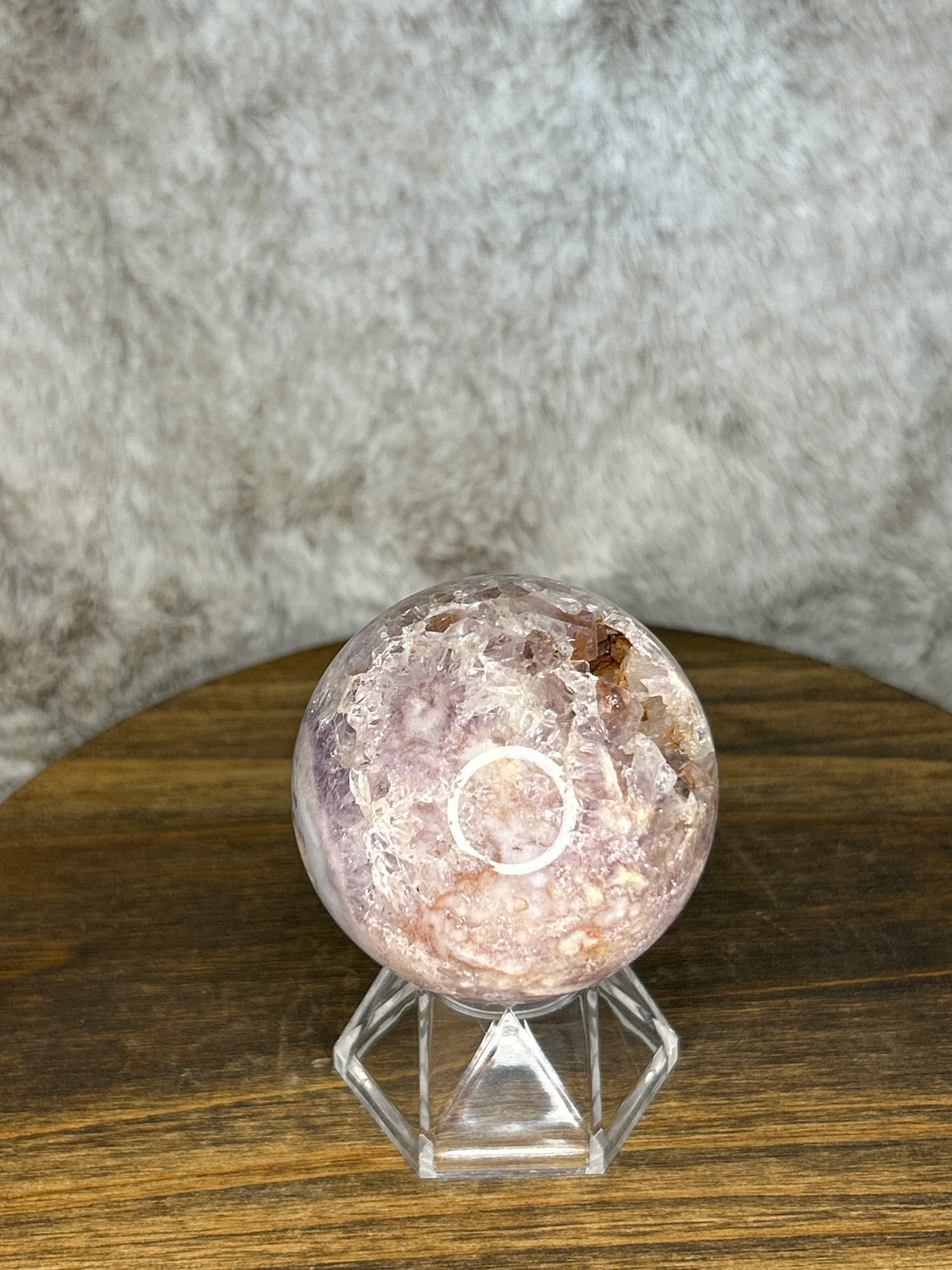 Flower Agate Amethyst