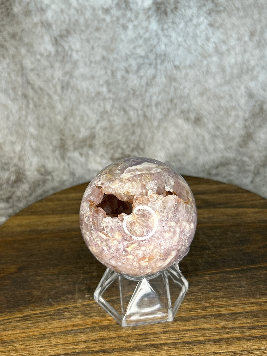 Flower Agate Amethyst