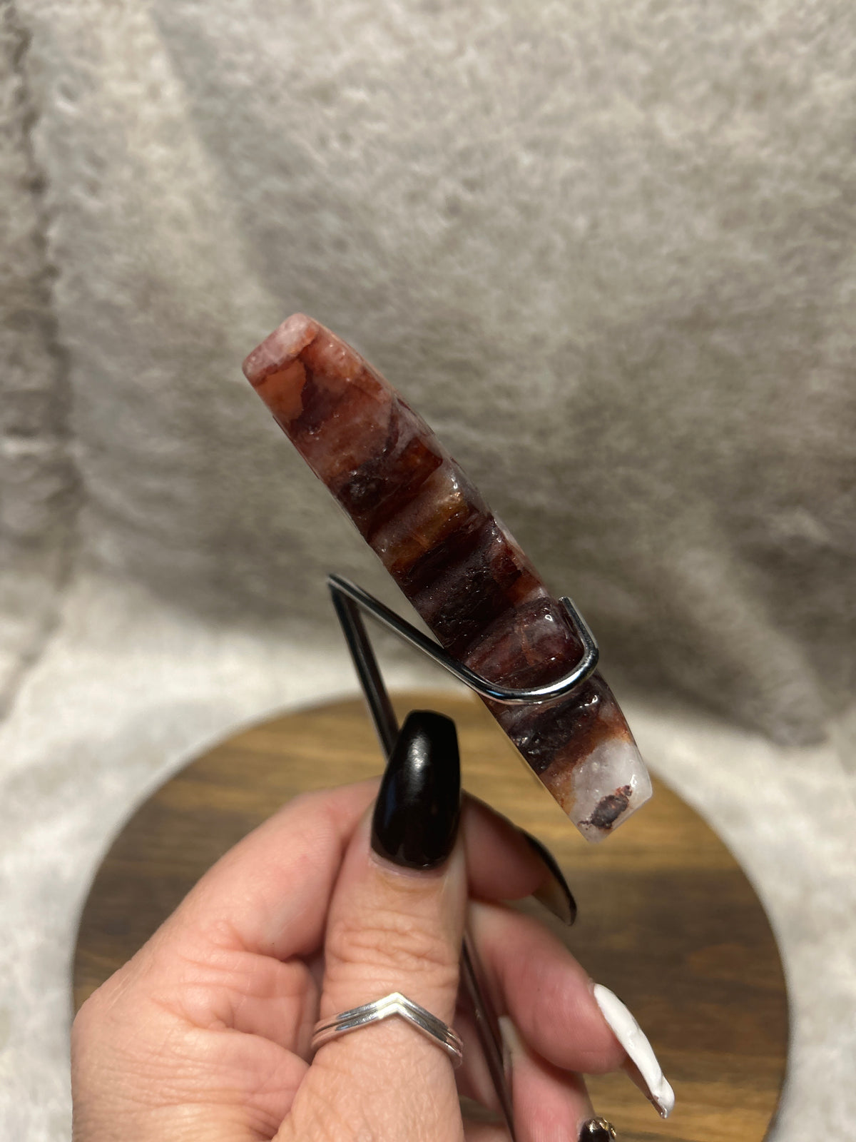 Fire Quartz Butterfly