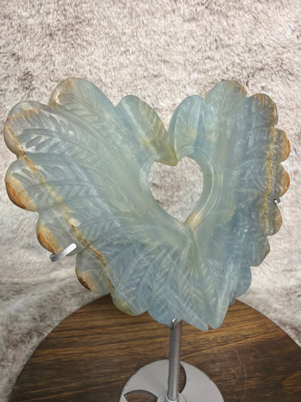 Blue Calcite Wings