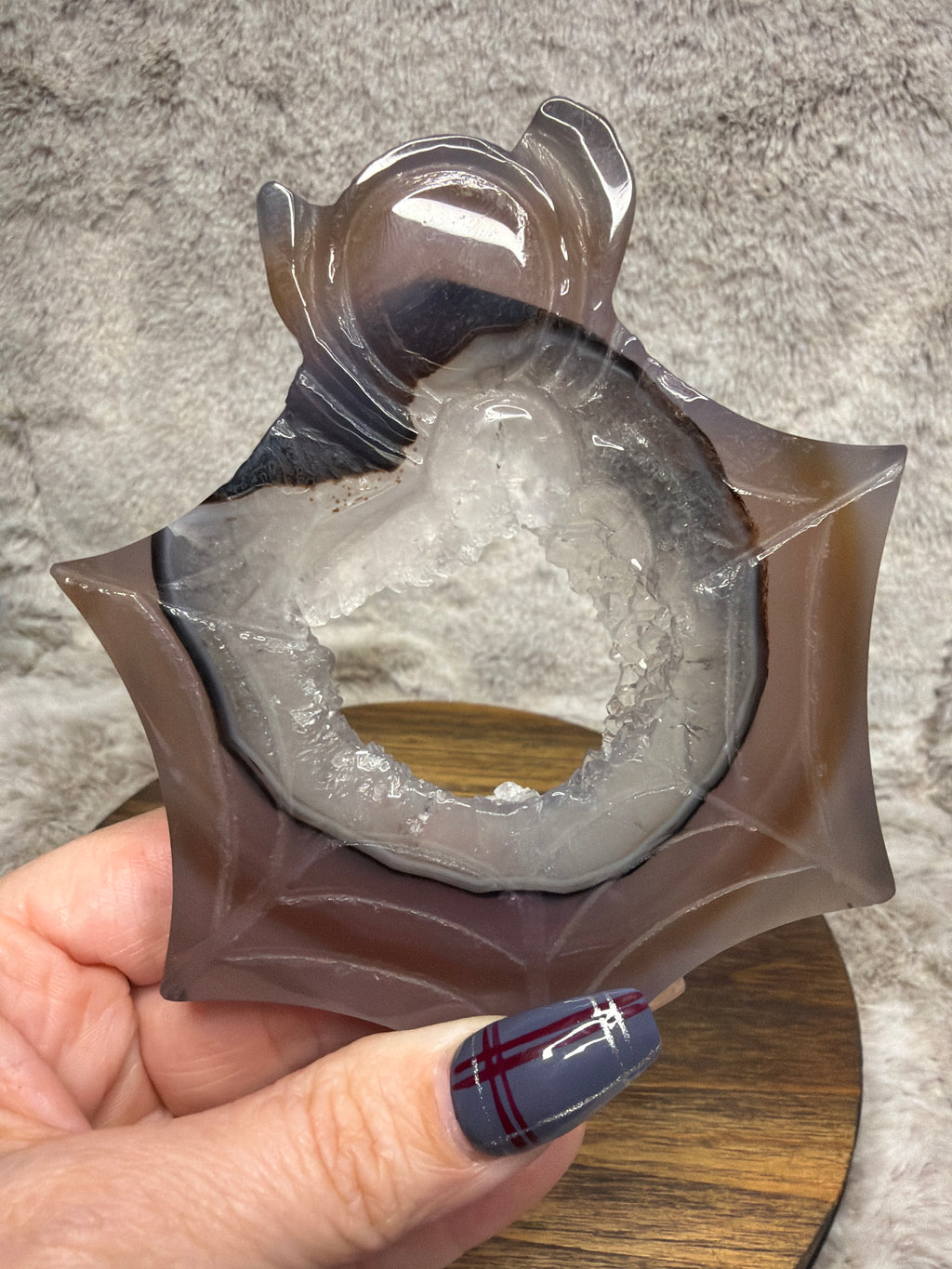Agate Spider Web