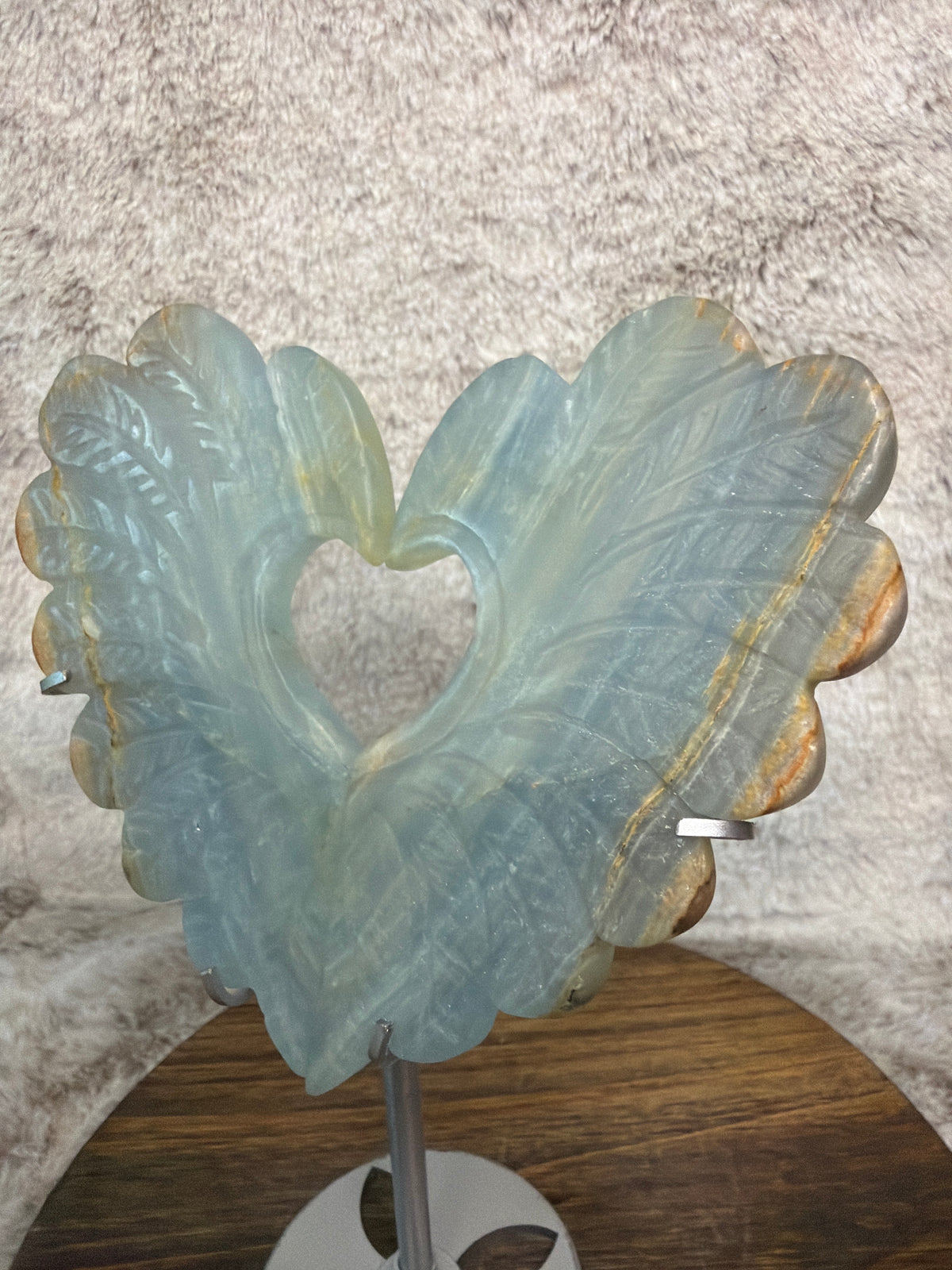 Blue Calcite Wings