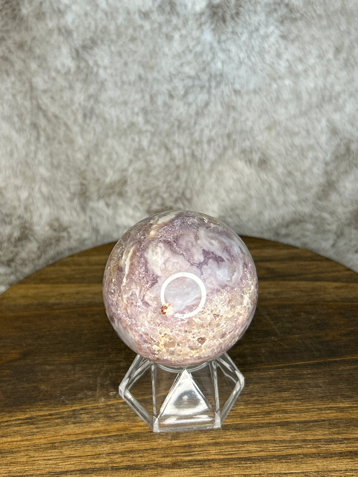 Flower Agate Amethyst