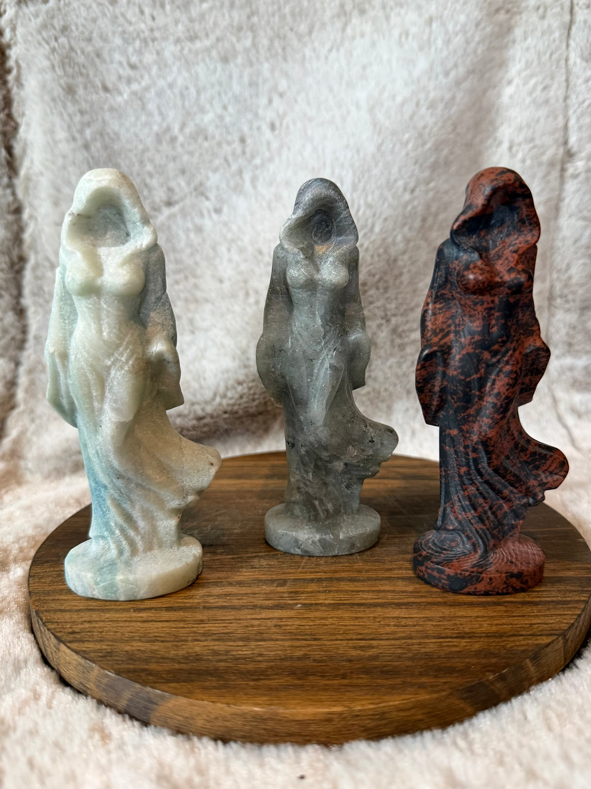 Cloaked Woman