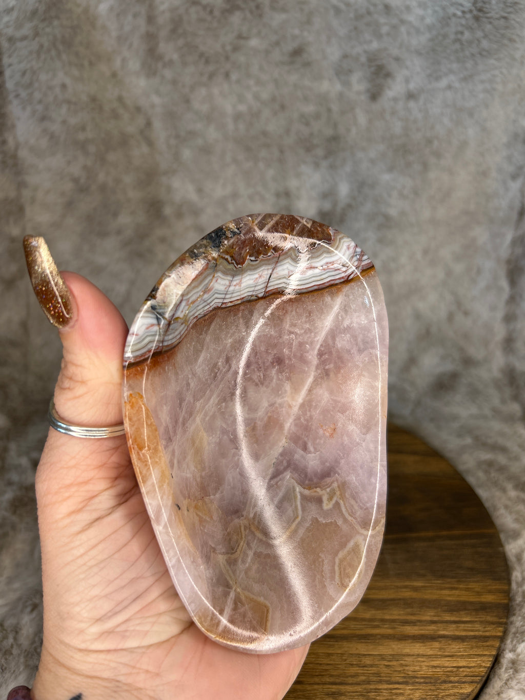 Amethyst Agate Bowl