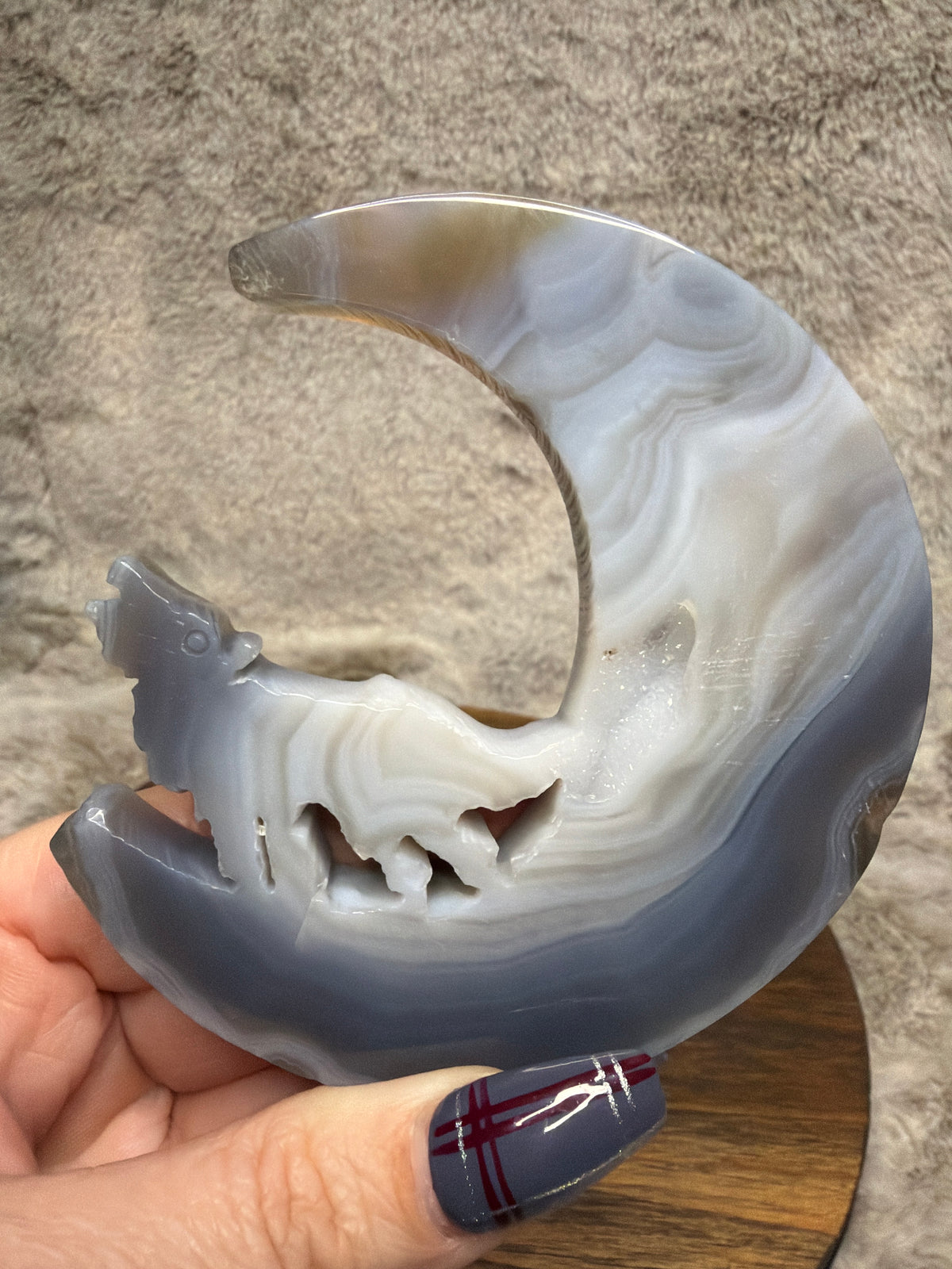 Agate Wolf Moon