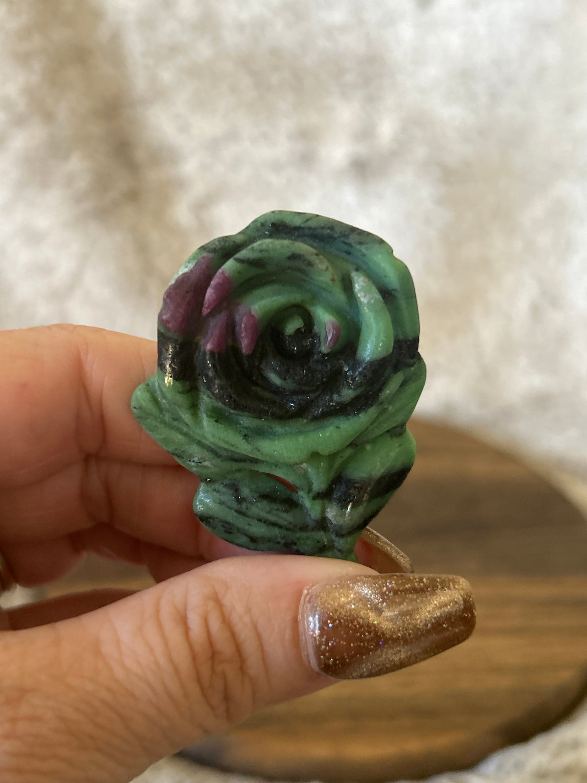 Ruby Zoisite Rose