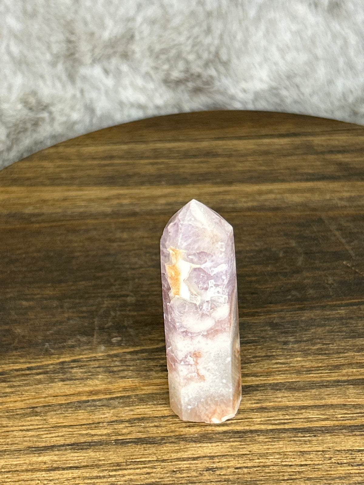 Flower Agate Amethyst