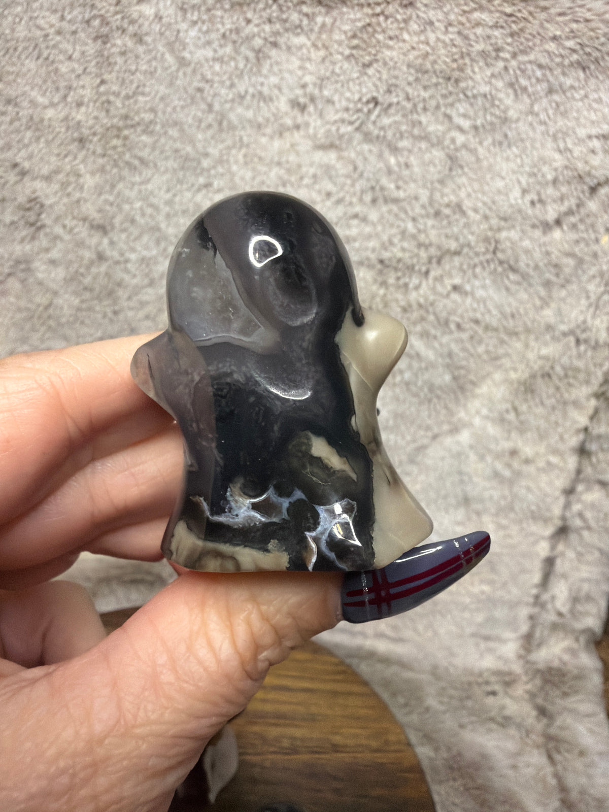 Volcano Agate Ghost