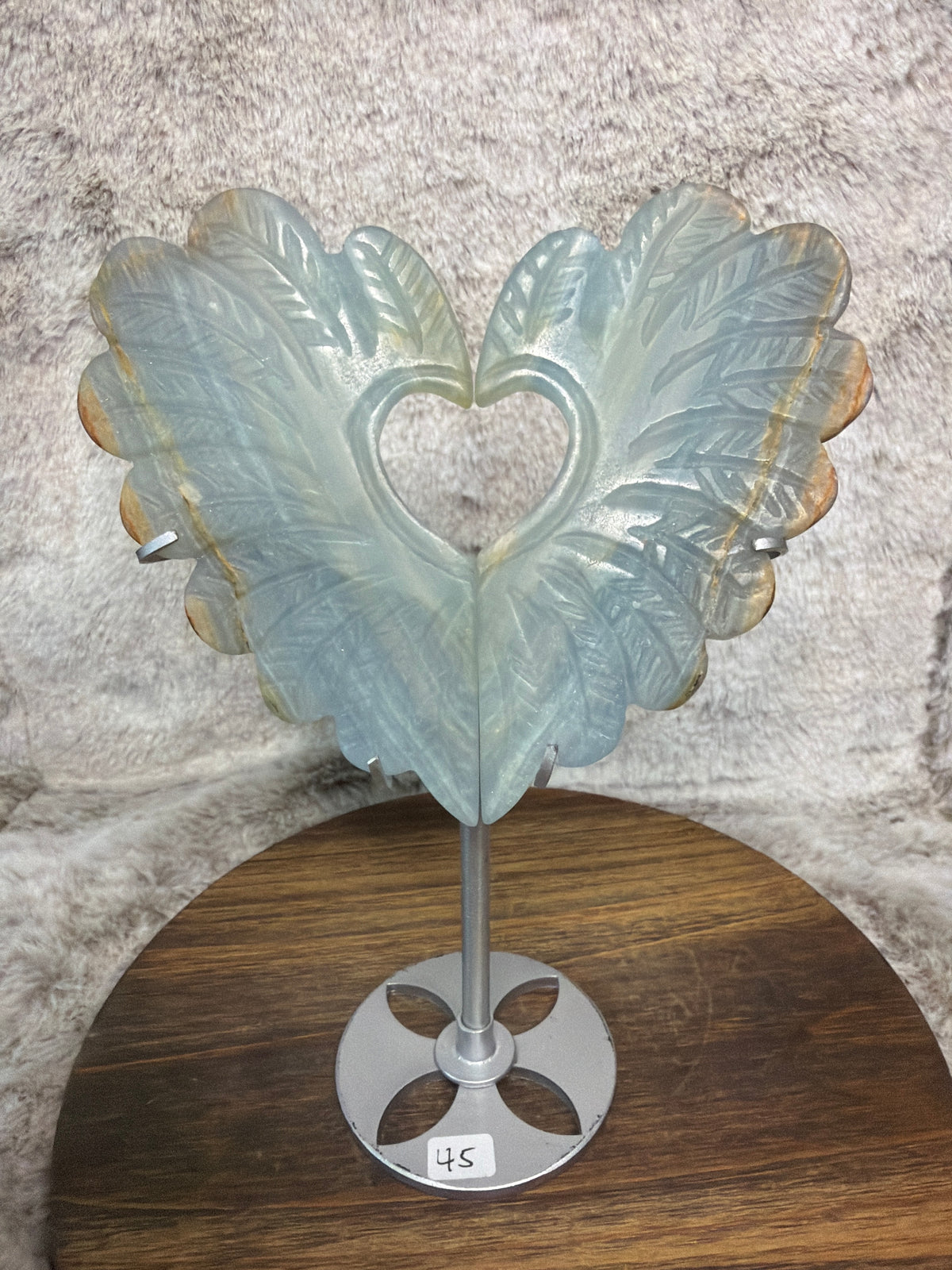 Blue Calcite Wings