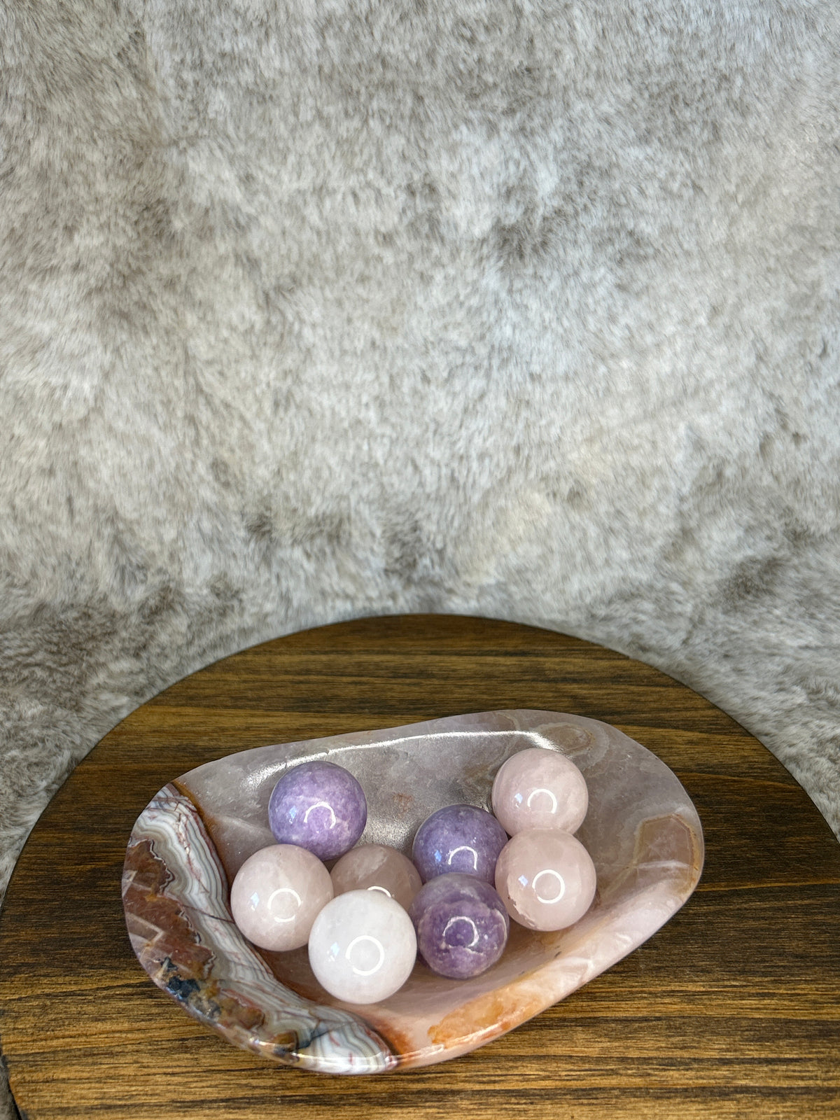 Amethyst Agate Bowl