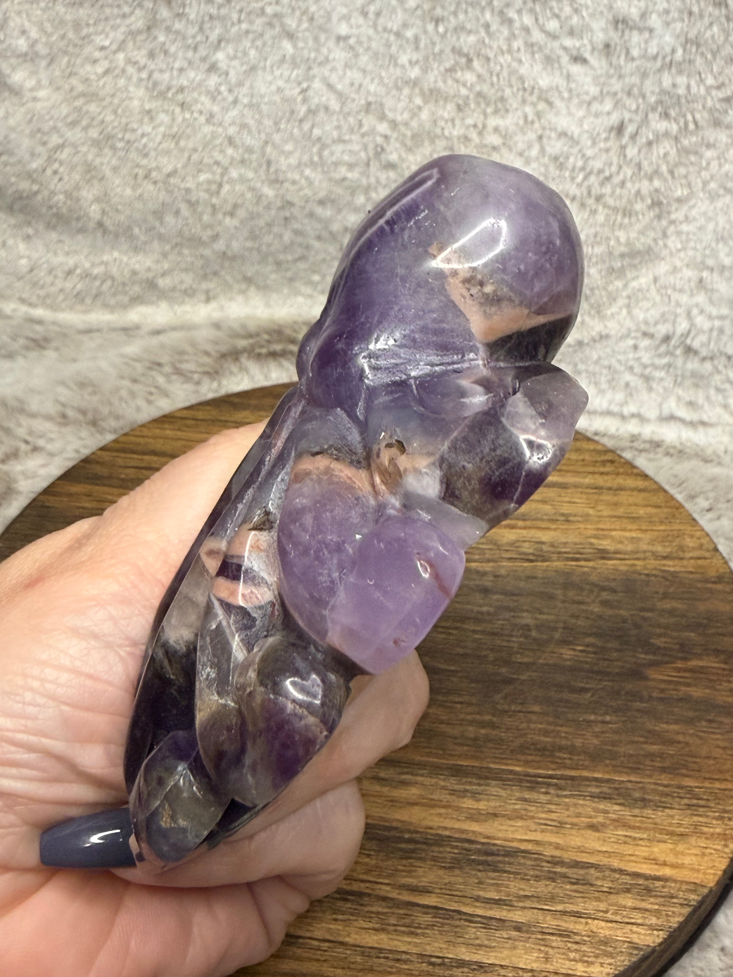 Chevron Amethyst Octopus